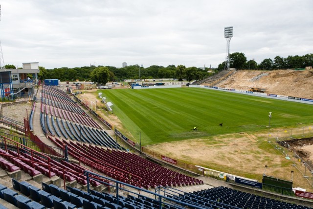 Jesienią pojemność stadionu będzie wynosiła ok. 4200 miejsc.