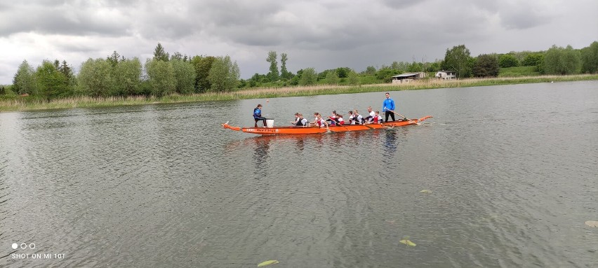 Malbork-Chełmno. Słodki Smok na regatach w województwie kujawsko-pomorskim