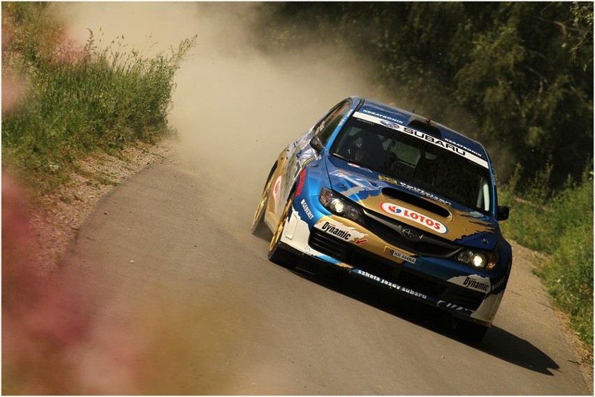 21. Rajd Rzeszowski. LOTOS - Subaru Poland Rally Team utrzymuje pozycję [ZDJĘCIA]