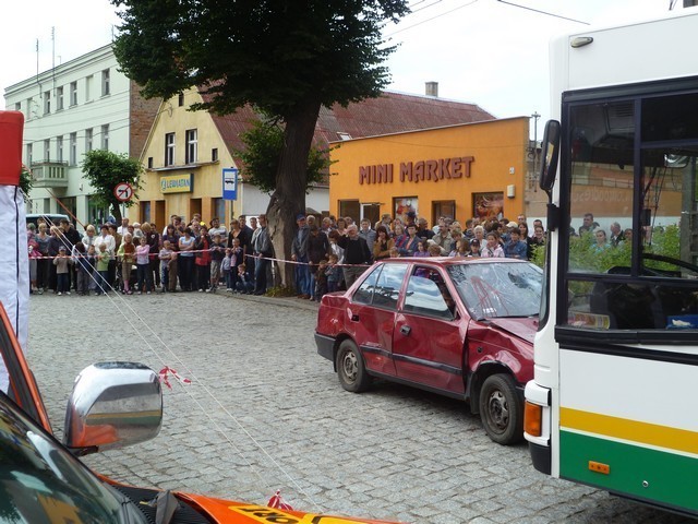 Pokazy ratownicze na Dniach Obrzycka