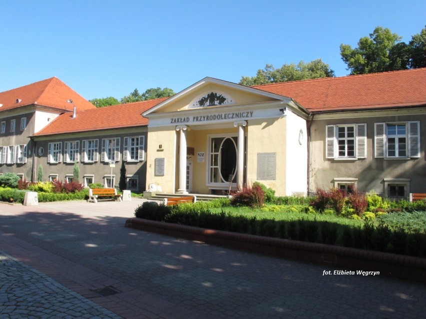 Zakład Przyrodoleczniczy przed pożarem - zdjęcia archiwalne...