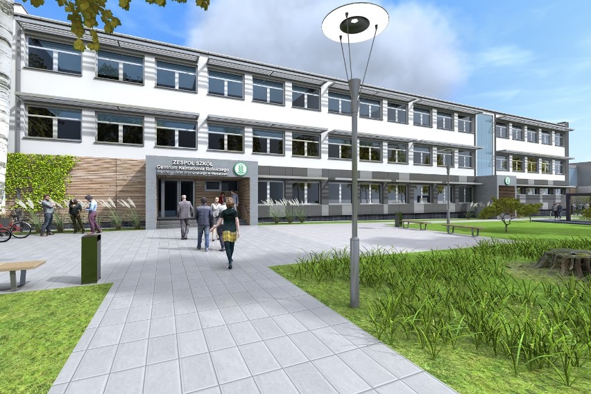 Szkoła w Marianowie będzie najnowocześniejszą placówką w kraju. Trwa przebudowa [zdjęcia]