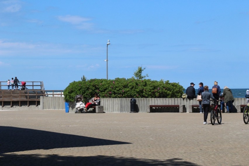 Darłówko - nadmorska dzielnica Darłowa - Bałtyk z piękną plażą