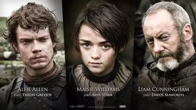 Maisie Williams, czyli Arya Stark, Liam Cunningham, serialowy ...