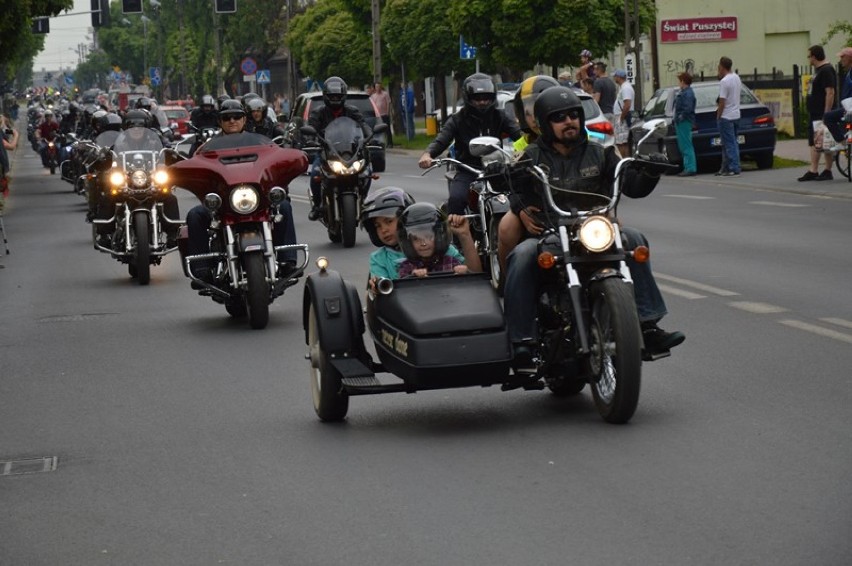 Parada motocyklistów 2017 w Zduńskiej Woli [zdjęcia i film]