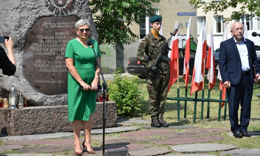 Chełm. Uczcili pamięć pomordowanych Polaków na Wołyniu podczas "krwawej niedzieli". Zobacz zdjęcia