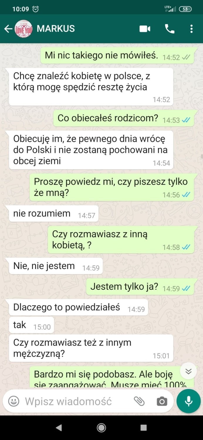 Na portalach randkowych można spotkać oszustów, którym...