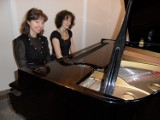Katarzyna i Anna Hajduk. Pianistki grają w Zagłębiu [ZDJĘCIA]