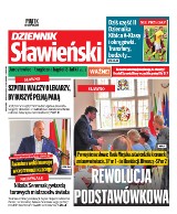 "Dziennik Sławieński" - pierwsza strona - 30 sierpnia  2019 r. - Dziennik Kibica - część 2