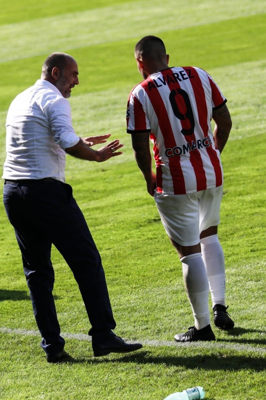 Marcos Alvarez strzelił gola w meczu Cracovia - Pogoń...