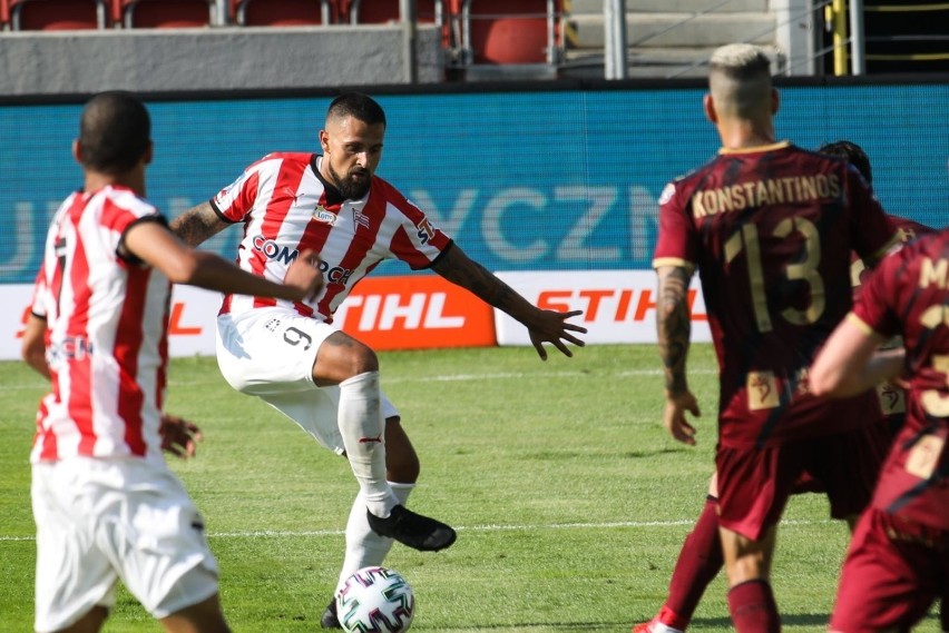 Marcos Alvarez strzelił gola w meczu Cracovia - Pogoń...