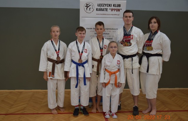 12 medali dla zawodników ŁKK „IPPON” na Mistrzostwach Świata Karate