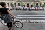 Kraków: protest pracowników &quot;Babińskiego&quot; [ZDJĘCIA]