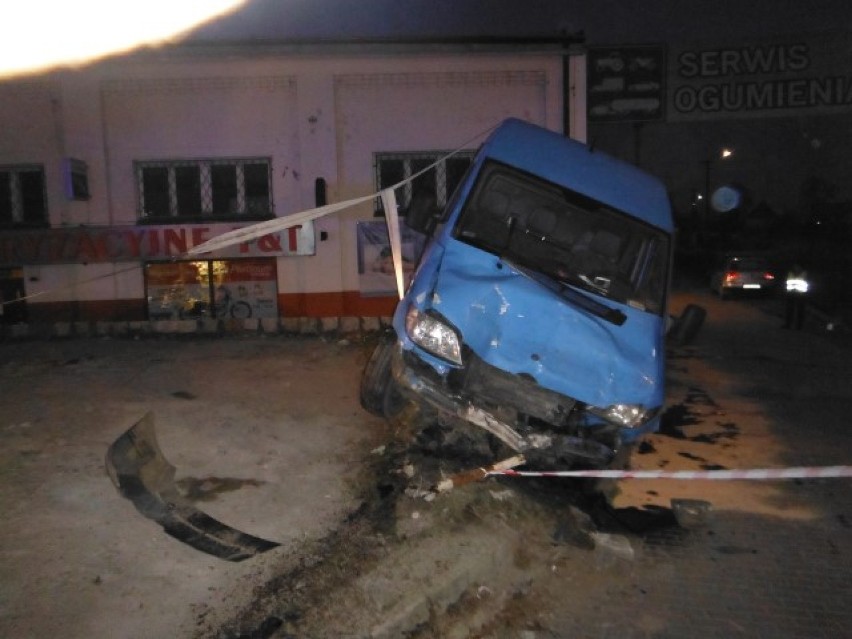 Nowy Dwór Gdański. Wypadek na ulicy Jantarowej