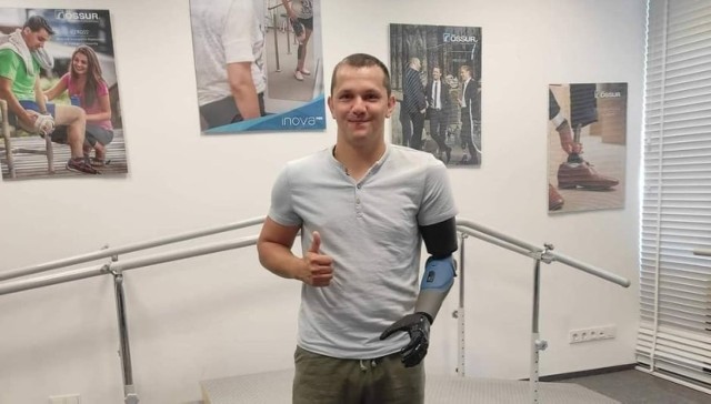 Dzięki dofinansowaniu oraz pomocy wielu osób udało się zakupić bioniczną protezę.