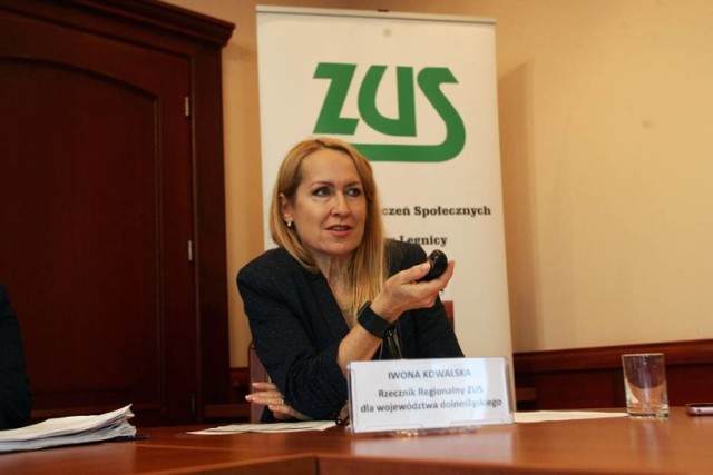 Iwona Kowalska-Matis regionalny rzecznik prasowy ZUS na Dolnym Śląsku