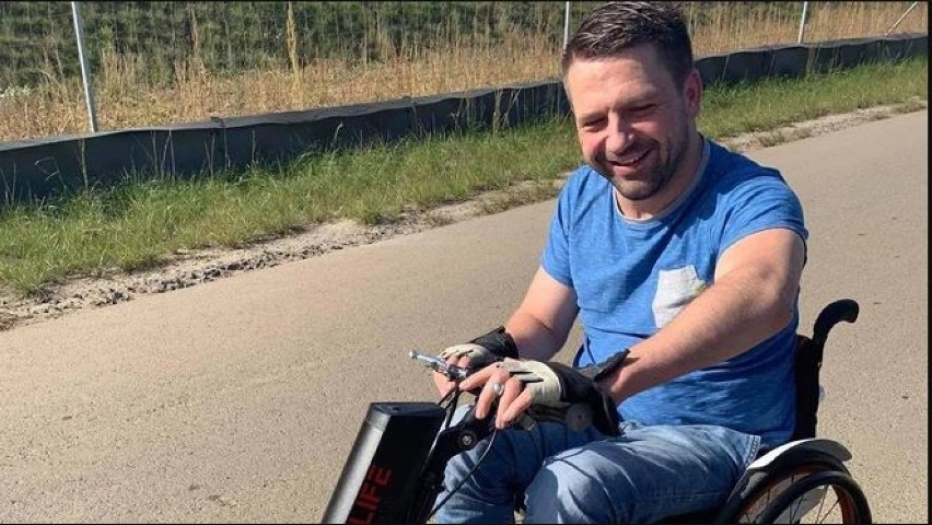 Niepełnosprawny Bartosz Sikora ze Śmigla chce nagrać specjalny teledysk