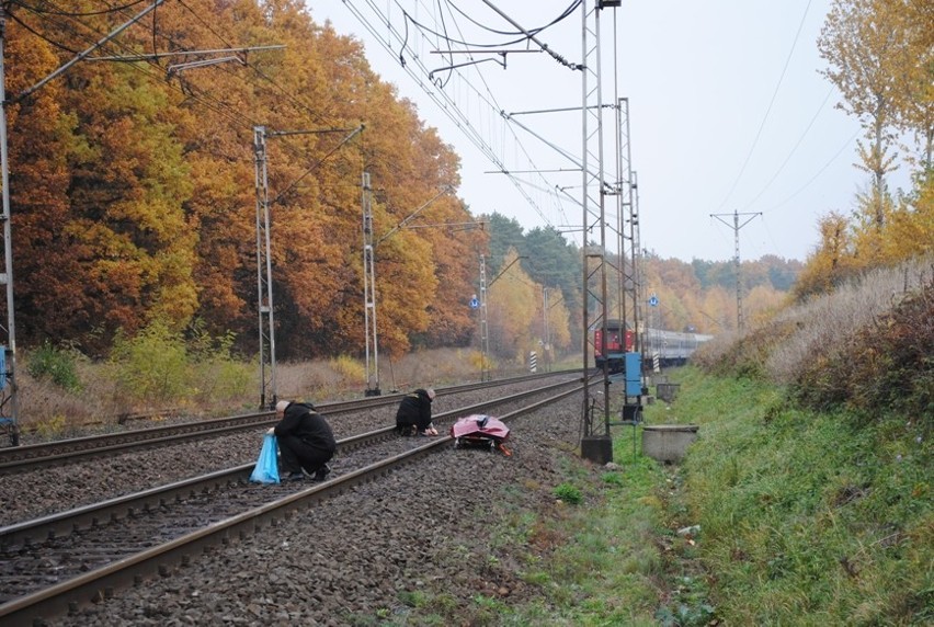 Wypadek kolejowy w Koninie. Pociąg potrącił mężczyznę