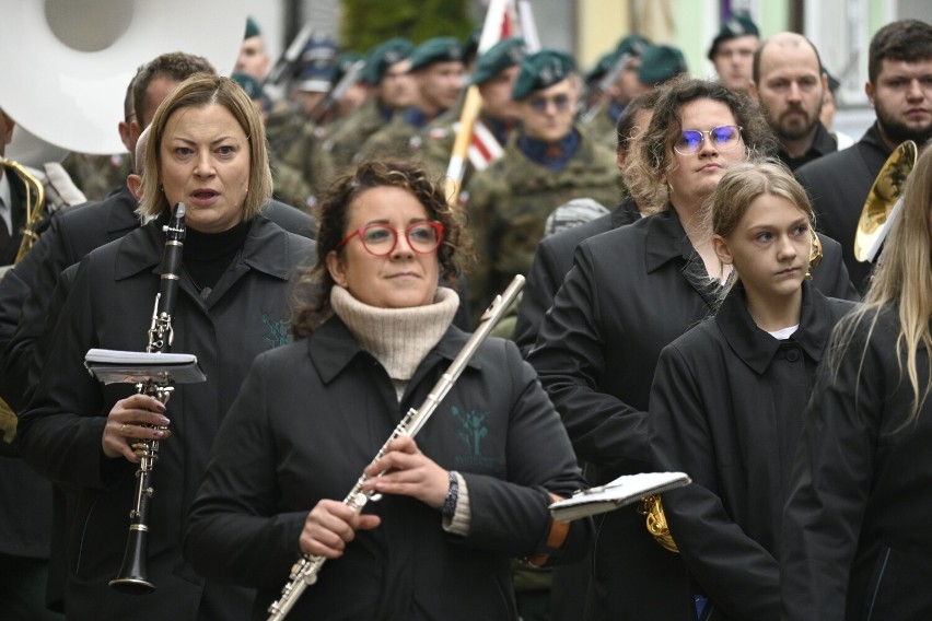 Tak było 11.11.2022 r. na Dużym Rynku w Świeciu podczas...