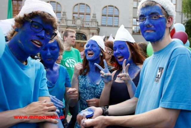 zwariowane przebrania studentów, pochód juwenaliowy w Poznaniu 2011 zdjęcia, juwenalia poznań 2011