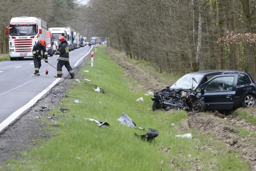 Wypadek na drodze ostrowskiej