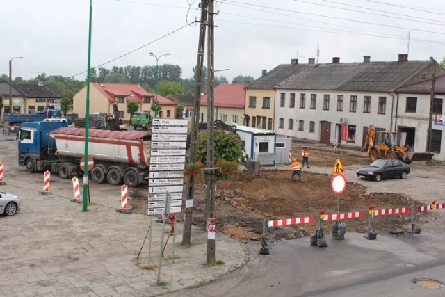 Rynek w Burzeninie