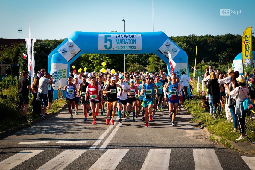 5. Sanprobi Maraton Szczeciński 2019. Pobiegło blisko pół tysiąca osób! [ZDJĘCIA]