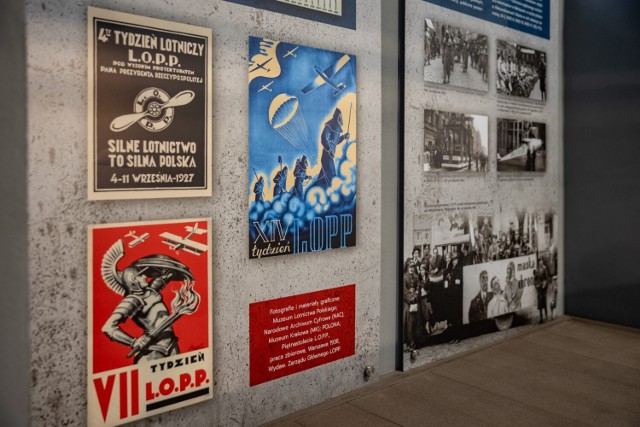 Wystawa „100-lecie L.O.P.P.” już oficjalnie otwarta! Eksponaty można oglądać w Muzeum Lotnictwa Polskiego w Krakowie do końca maja 2024 roku