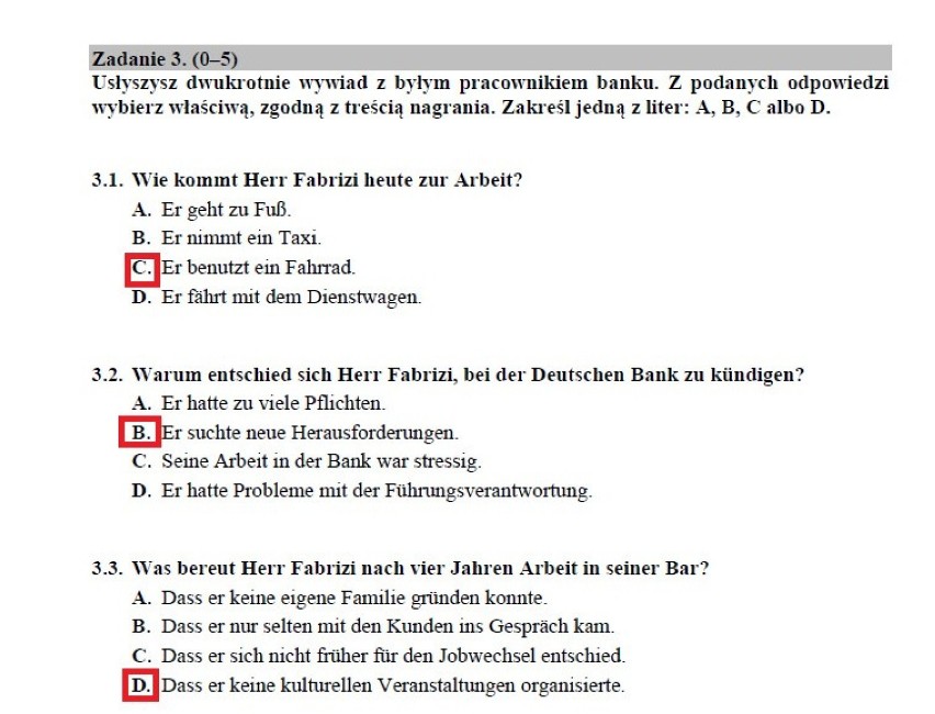 Matura 2020 j. niemiecki rozszerzenie. Odpowiedzi, arkusz CKE. Co było na egzaminie z j. niemieckiego na poziomie rozszerzonym 18.06.2020? 