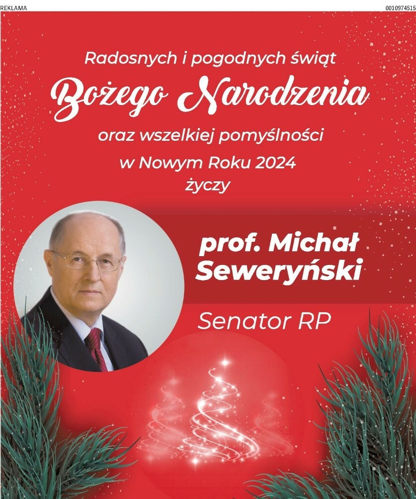 Życzenia świąteczne dla Czytelników Nad Wartą i portalu Naszemiasto.pl