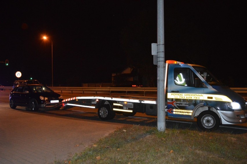 Zderzenie samochodów na drodze krajowej nr 6 w Wejherowie [ZDJĘCIA]