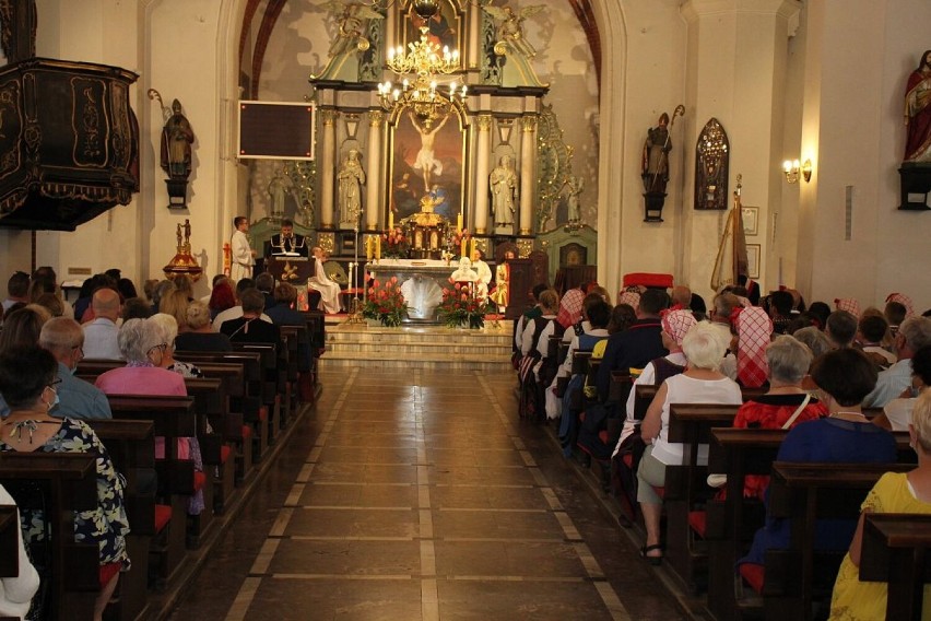Msza odpustowa w Sanktuarium św. Jakuba Apostoła podczas Lęborskich Dni Jakubowych