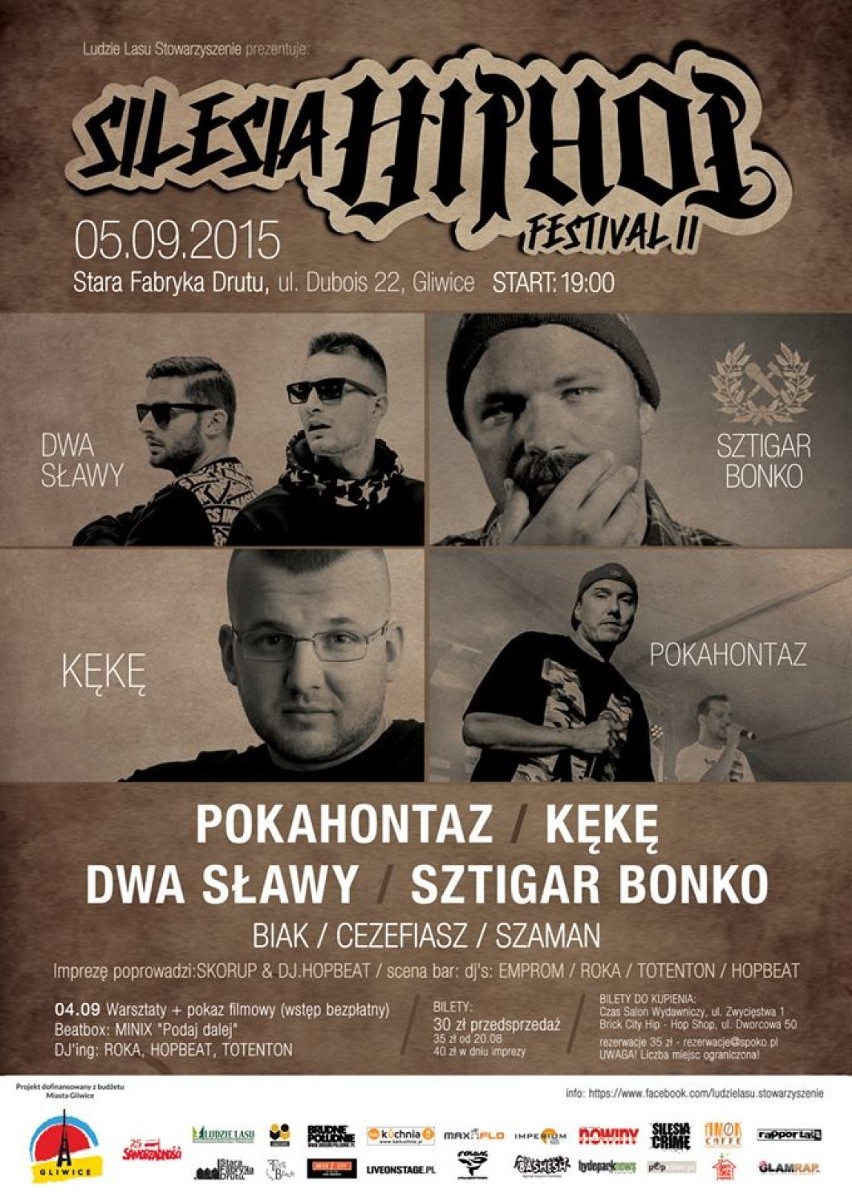 Zbliża się druga edycja Silesia Hip Hop Festival. 4 i 5...