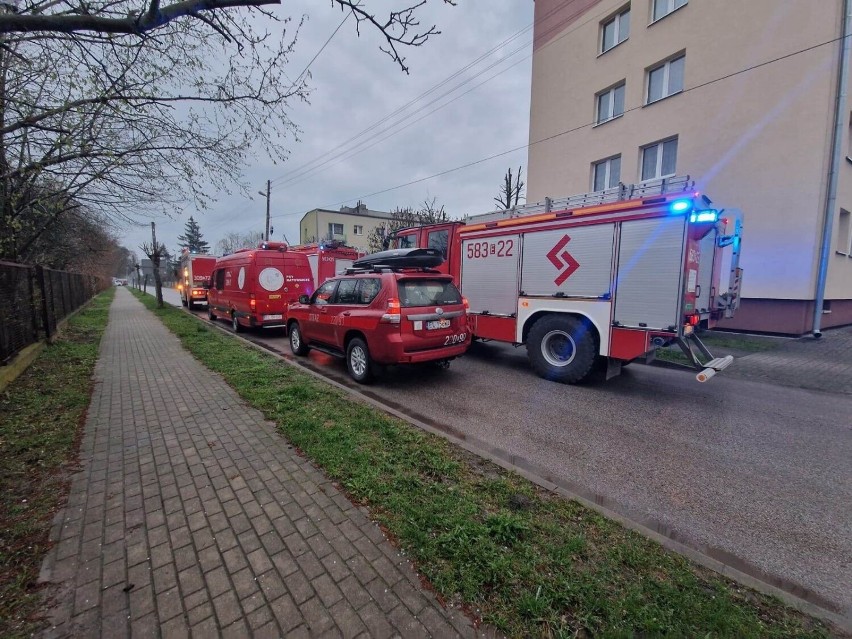 Do wybuchu doszło w tym bloku w Strykowie.