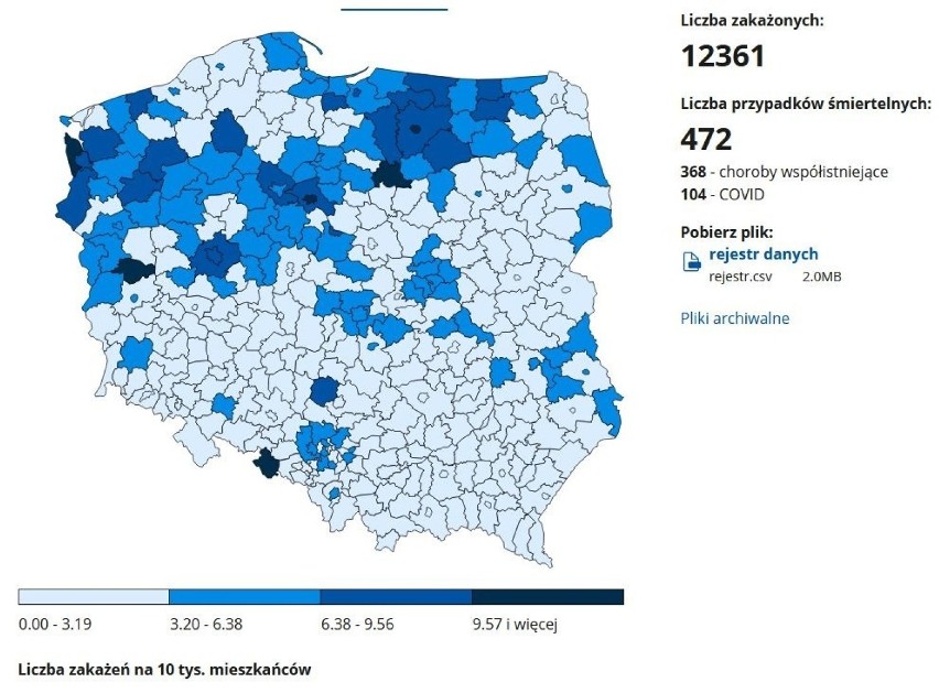 Koronawirus w Słupsku i powiecie słupskim: znów więcej przypadków, w tym śmiertelnych - 22.12.2020