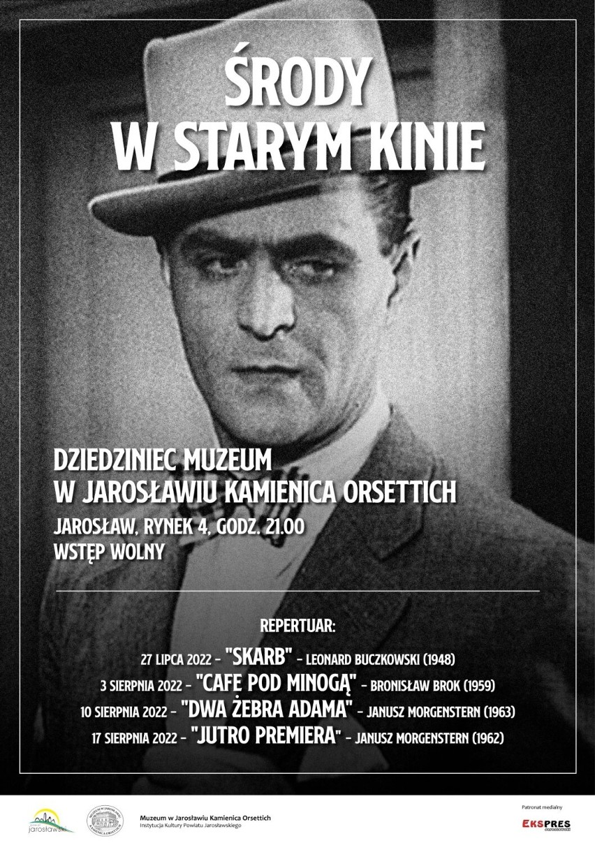 „Środy w Starym Kinie” w wyjątkowych okolicznościach muzealnego dziedzińca w Jarosławiu