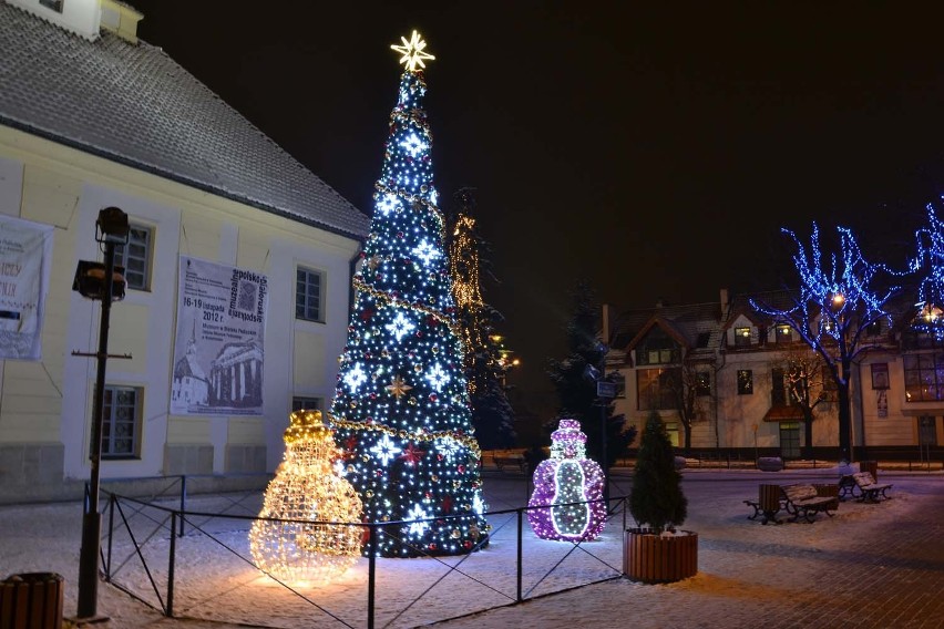 Bielsk Podlaski był jednym z najpiękniej rozświetlonych...