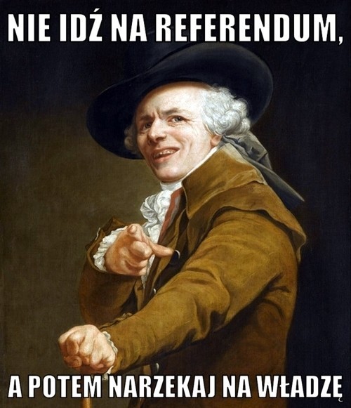 Śmieszne memy o referendum w Warszawie