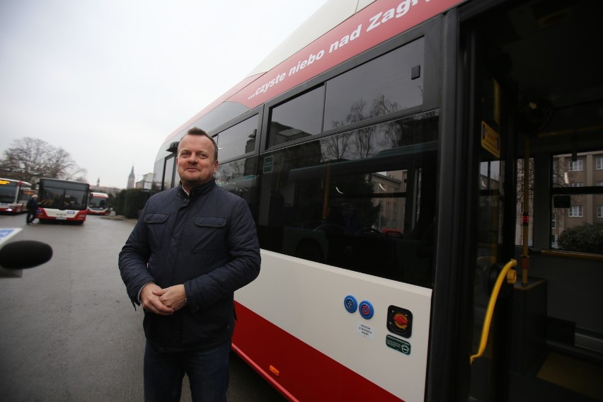 Nowy autobus elektryczny w Sosnowcu.