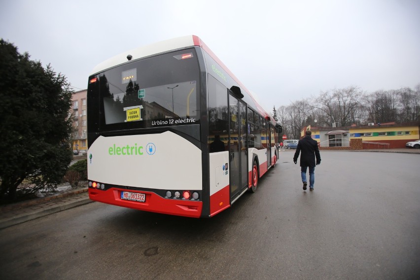 Nowy autobus elektryczny w Sosnowcu.