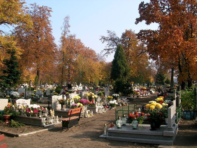 Zaduszki na nowosolskim cmentarzu