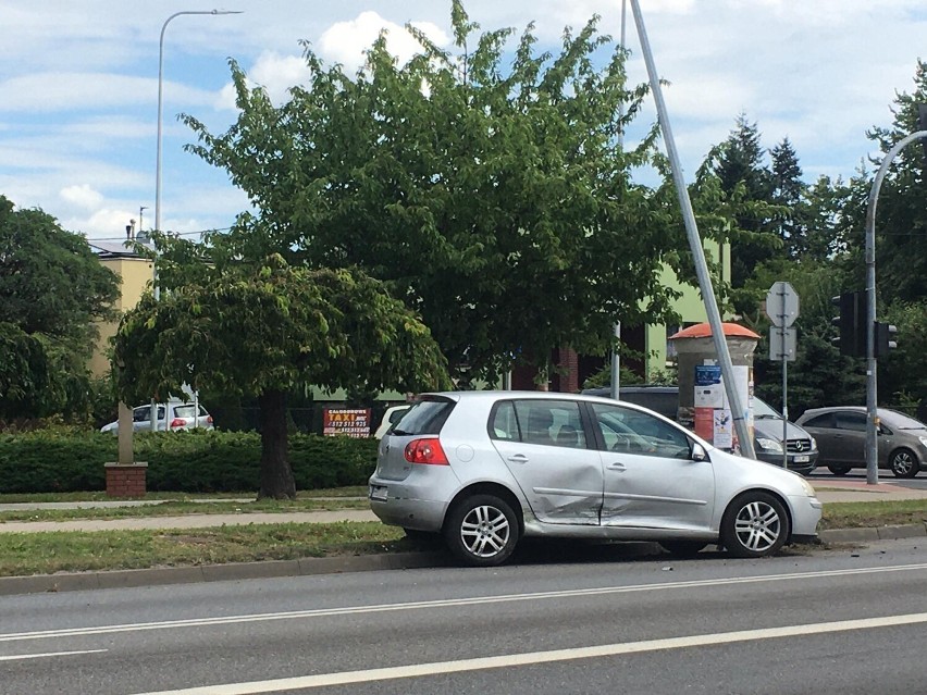 Wypadek na ulicy Poznańskiej