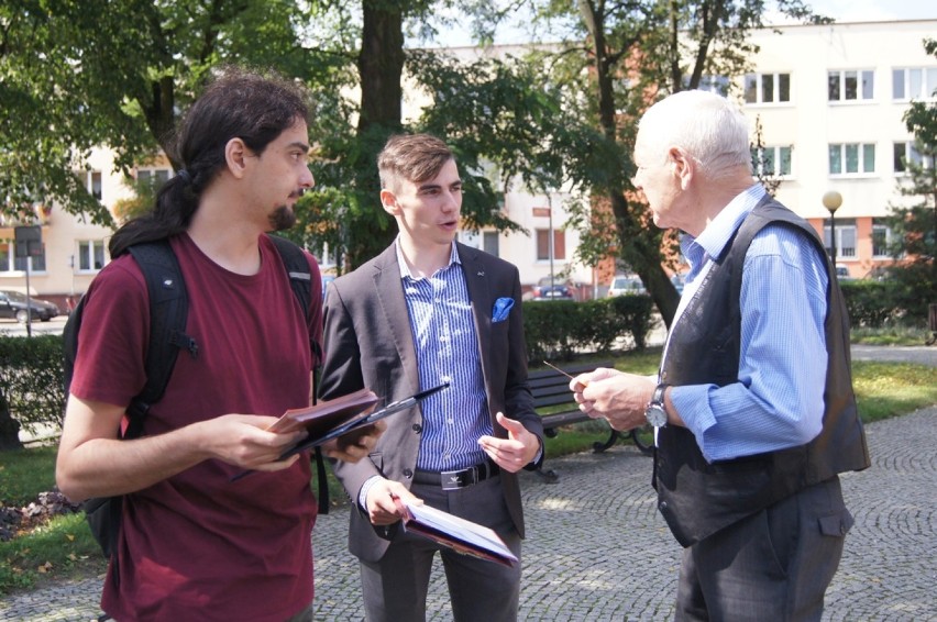 Mieszkańcy Radomska podpisywali petycję Łódzkiego Alarmu Smogowego