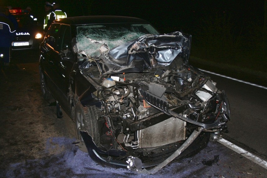 Wypadek z udziałem czterech samochodów na DK 62 w Borucinku [zdjęcia]