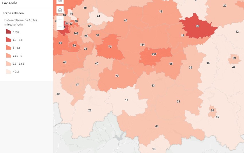 Chrzanów, Oświęcim, Wadowice, Olkusz. 231 nowych przypadków zakażenia koronawirusem w regionie