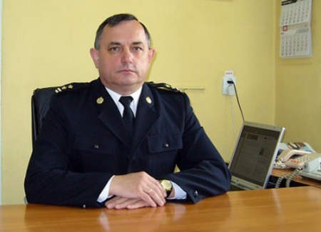 Zenon Skowron od dwóch dekad jest szefem straży. Fot. Tomasz Siemieniec