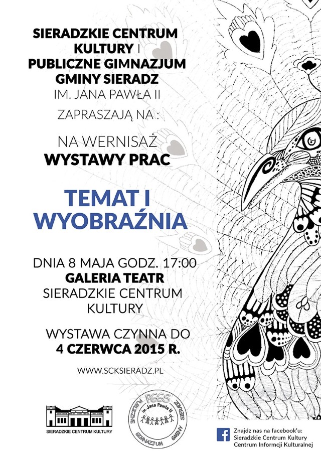 Wystawa prac uczniów PGGS w Sieradzu. Otwarcie w piątek 8 maja w Galerii Teatr SCK