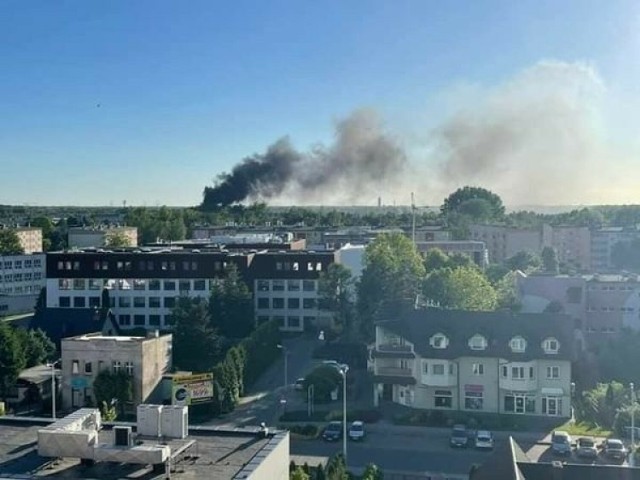 W niedzielę wieczorem doszło do pożaru w zakładzie wulkanizacyjnym przy ul. Kolbego w Oświęcimiu
