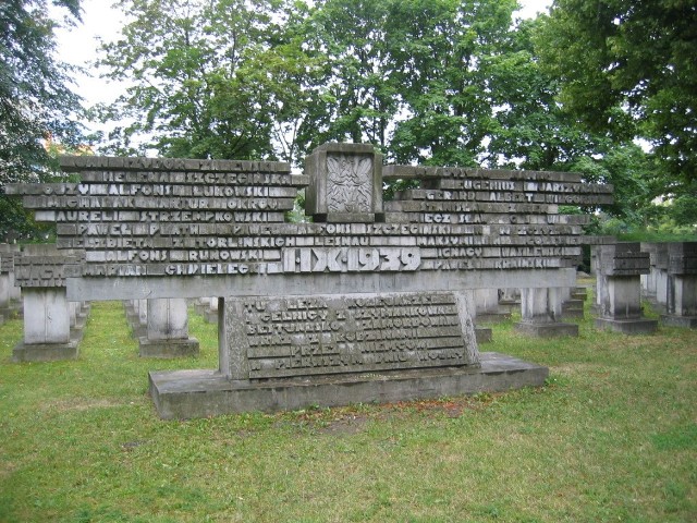 Pomnik ofiar hitlerowców na Zaspie