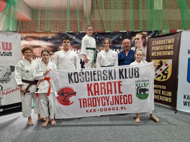 Zawodnicy Kościerskiego Klubu Karate Do Seiunchin świetnie poradzili sobie podczas Otwartych Mistrzostw Województwa Pomorskiego w Karate Tradycyjnym w Wejherowie.